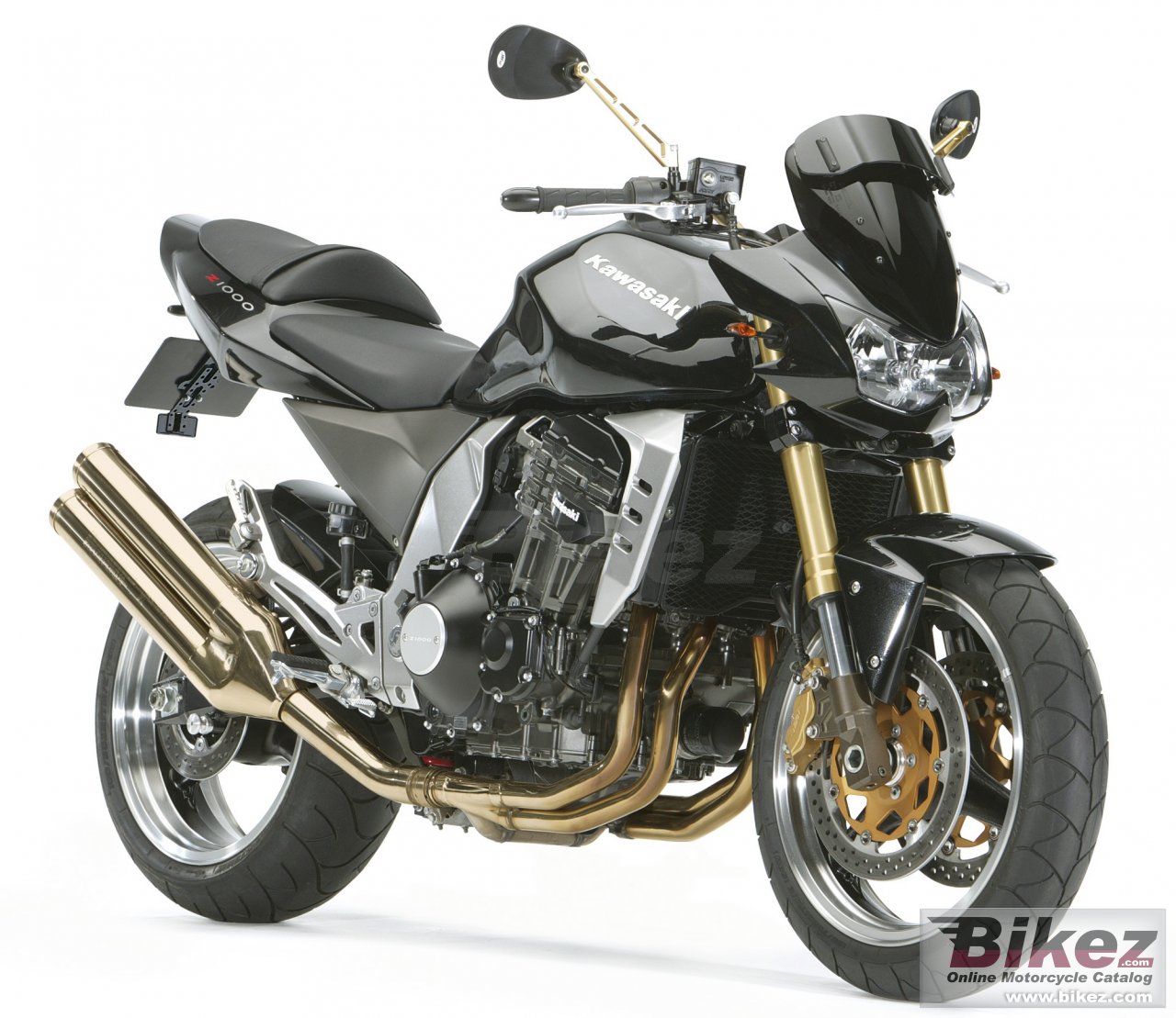 Big Kawasaki z1000 picture and wallpaper from Bikez.com